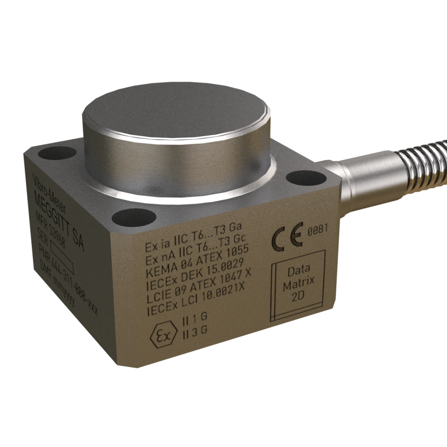 Ce 311 444-311-000-013 piezoelektrisk accelerometer