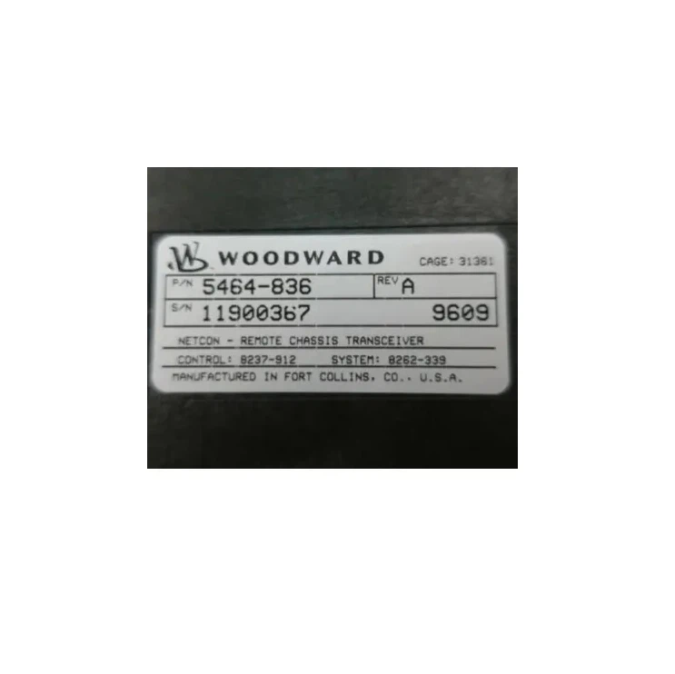 Woodward 5464-836 fjerntransceiver